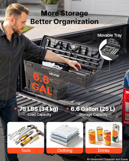 Vevor Car Bed Toolbox