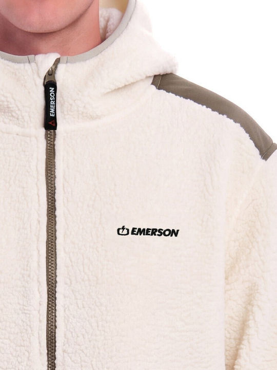 Emerson Fleece Ζακέτα Λευκή
