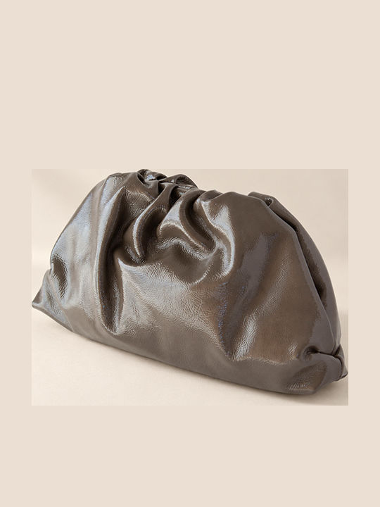 Glamour Damenhandtasche Zum Tragen In Der Hand, Über Der Schulter Oder Crossbody Braun