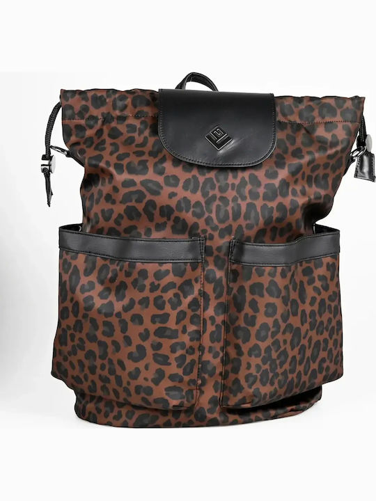 Eos Aeris Women's Leopard Flap Bag