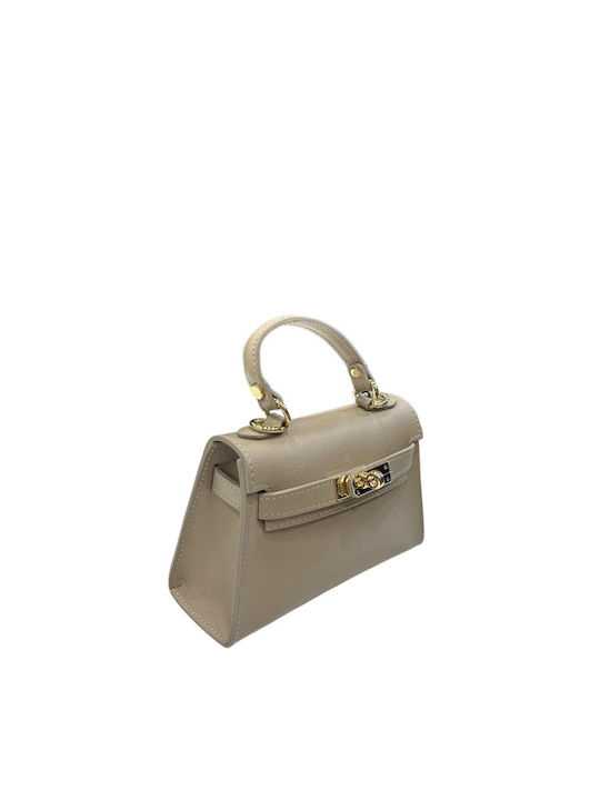 Leather Women's Satchel Bag Turquoise