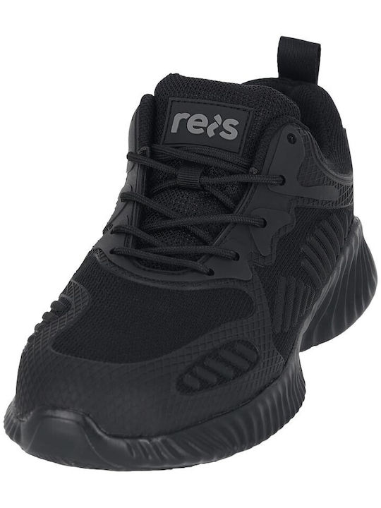 Reis Slip-resistant Eva Sole Παπούτσι Ασφαλείας Μαύρο SB με Πιστοποίηση SR