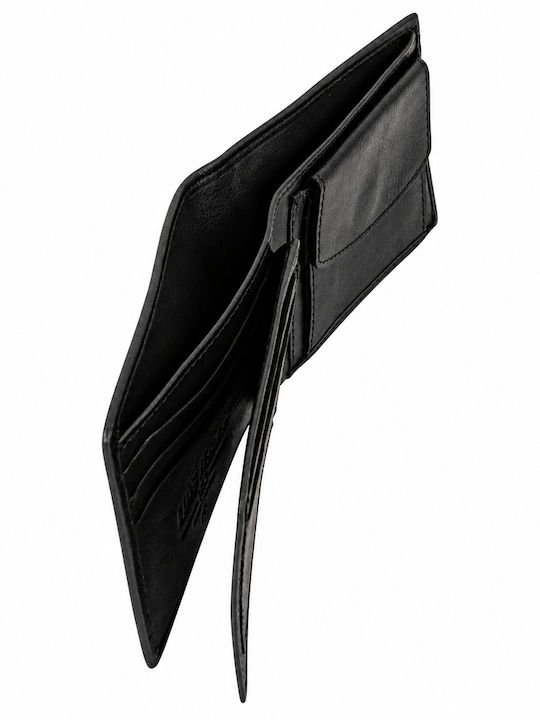 Portofel Bărbătesc din Piele cu RFID Negru