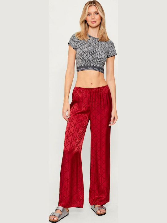 Calvin Klein Winter Women's Pyjama Pants Red
