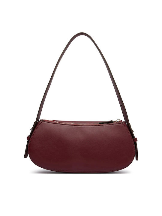 Yorih_sh Women's Flap Bag Bordeaux