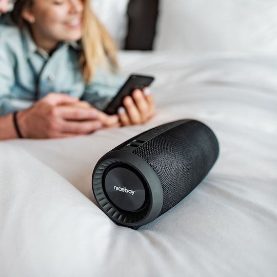 Raze 2 Ego Bluetooth Speaker 12W with Radio and Battery Life up to 11 Hours Black