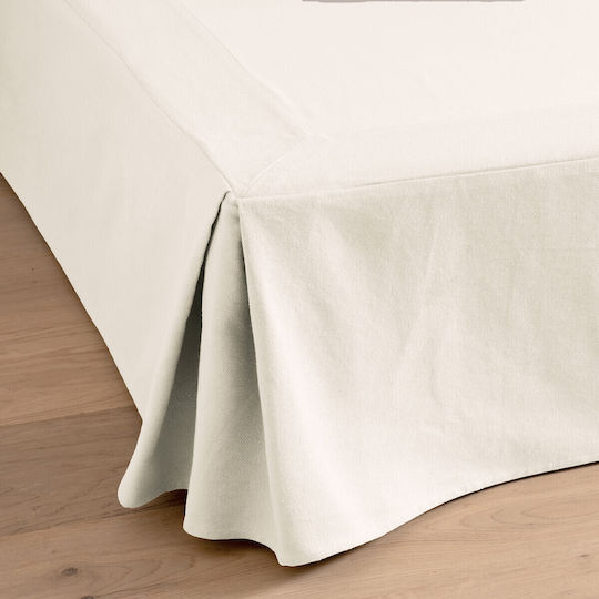 La Redoute Interieurs Κάλυμμα Βάσης Κρεβατιού Πράσινο 160x200cm