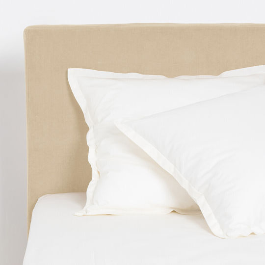La Redoute Interieurs Κάλυμμα για Κεφαλάρι Κρεβατιού Μπεζ 90x85cm