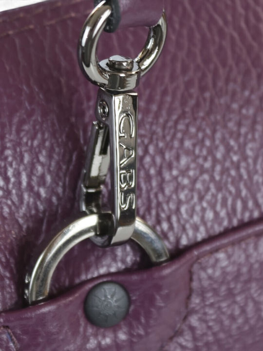 Leather Women's Tote Bag Italy Imperial Magenta