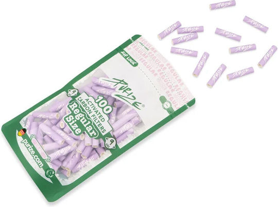 Purize Regular Aktivkohle 100 Filter-Tipps 100 Stück