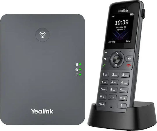 Yealink W73P Cordless IP Phone with 10 Lines Black