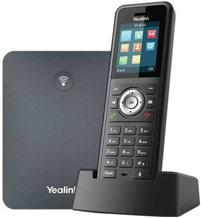Yealink W73P Cordless IP Phone with 10 Lines Black