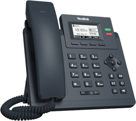 Yealink SIP-T31 Cu fir Telefon IP 2 linii Negru