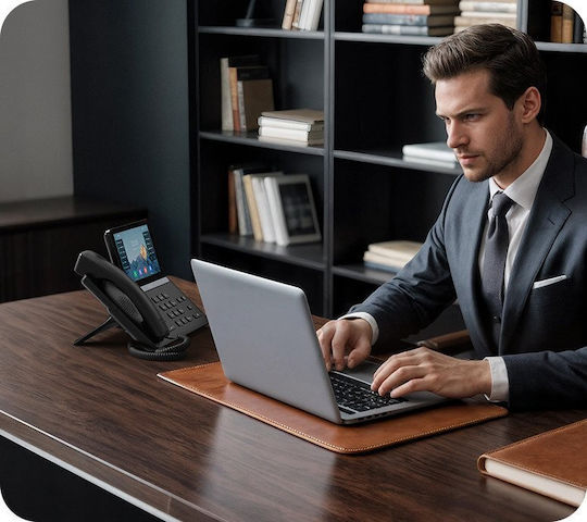 Yealink Wired IP Phone Black