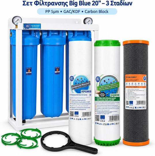 Aqua Filter Dreifach Wasserfiltrationssysteme