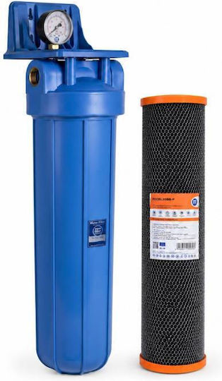 Aqua Filter Einzelnes Wasserfiltersystem für die zentrale Wasserversorgung mit Ersatzfilter BB20BLP