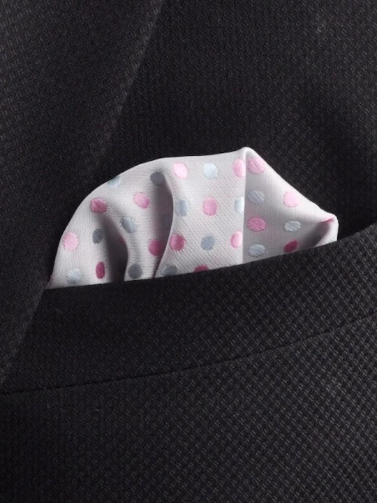 Men's Silk Grey Pocket Square