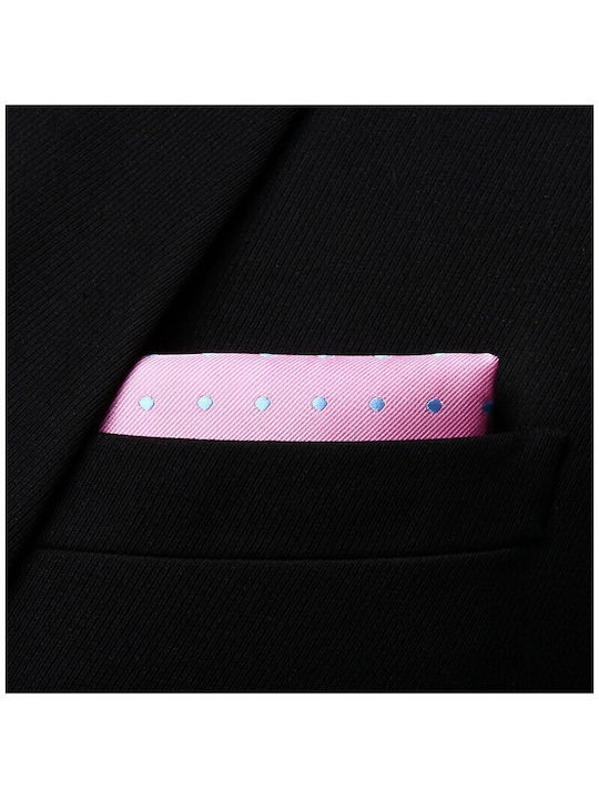 Men's Silk Pink Pocket Square