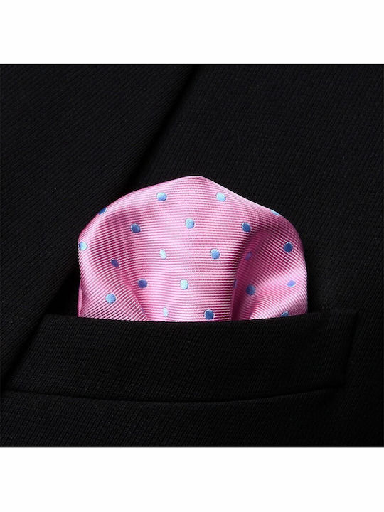 Men's Silk Pink Pocket Square