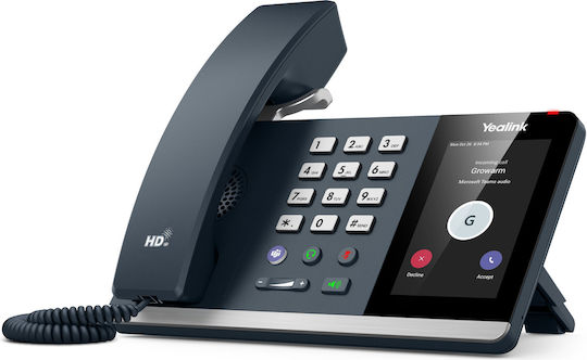 Yealink MP54 Teams Wired IP Phone Black