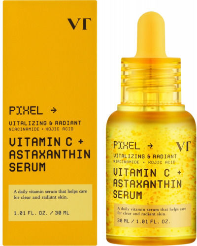 Vitamin C Astaxanthin Moisturizing Face Serum with Vitamin C & Niacinamide for Brightening & Dark Spots 30ml