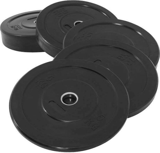 Optimum Bumper Plate Olympic Type Rubber 1 x 15kg Φ50mm