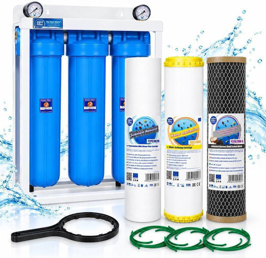 Aqua Filter Професионален филтър за подаване на вода с обратна осмоза 1 μm