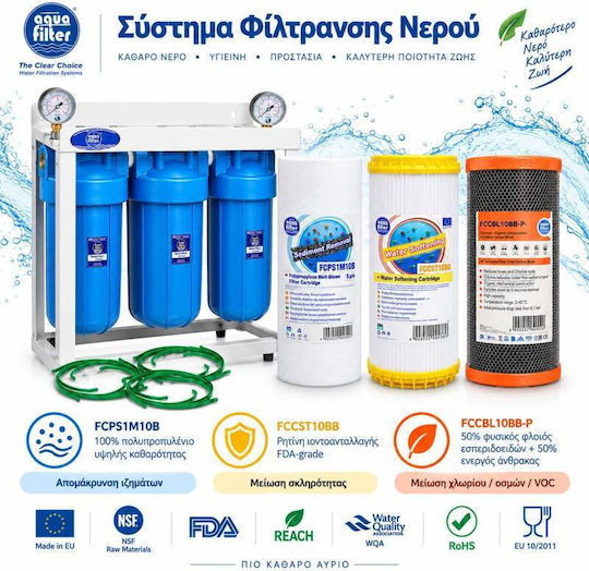 Aqua Filter Професионален Филтър за Обратна Осмоза 1 μm