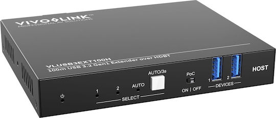 Vivolink VLUSB3EXT100H KVM & Data Switch with USB / USB 3.0