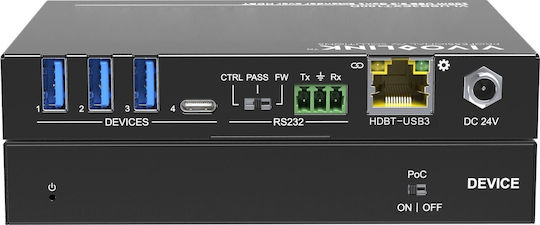 Vivolink VLUSB3EXT100D KVM & Data Switch with USB / USB 3.0