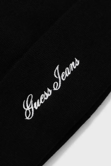 Beanie Men's Knitted Beanie in Black