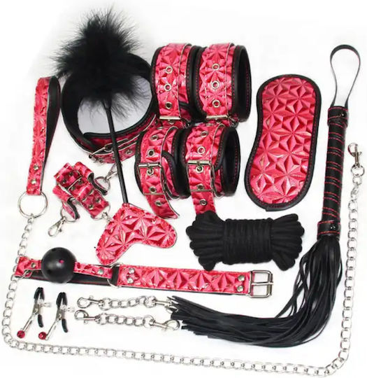 La Lolita Amsterdam BDSM-Bausatz in Schwarz Farbe 10 Stück