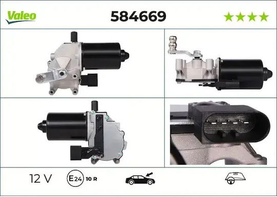 Valeo 584669 Motor pentru ștergătoarele de parbriz