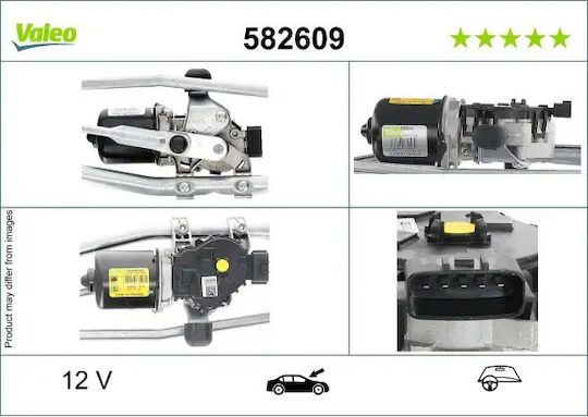 Моторче за чистачки Valeo 582609