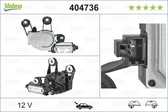 Valeo 404736 Scheibenwischermotor