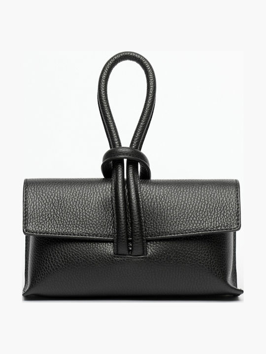 Leather Women's Flap Bag Olive