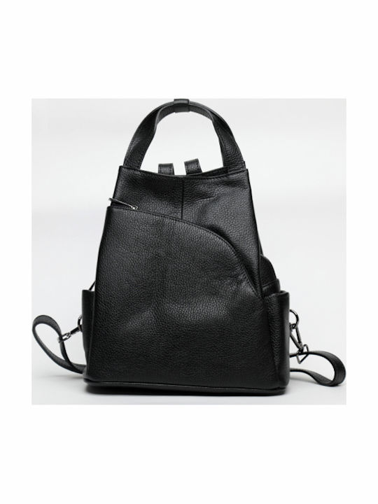 Grüne Damenhandtasche aus Leder