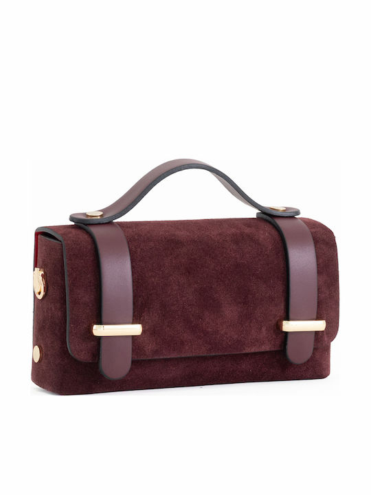 Leather Women's Flap Bag Olive