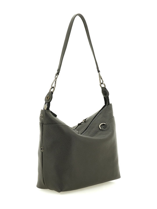 Leather Women's Tote Bag Suede Cappuccino