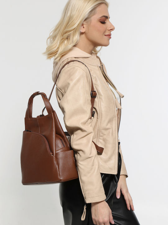 Leather Women's Bag Olive