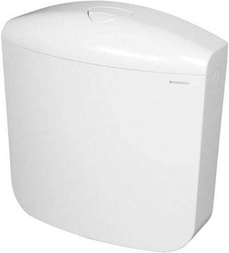 Geberit Ap117 Wandmontierter Kunststoff-Spülkasten Rechteckig Niederdruck Weiß