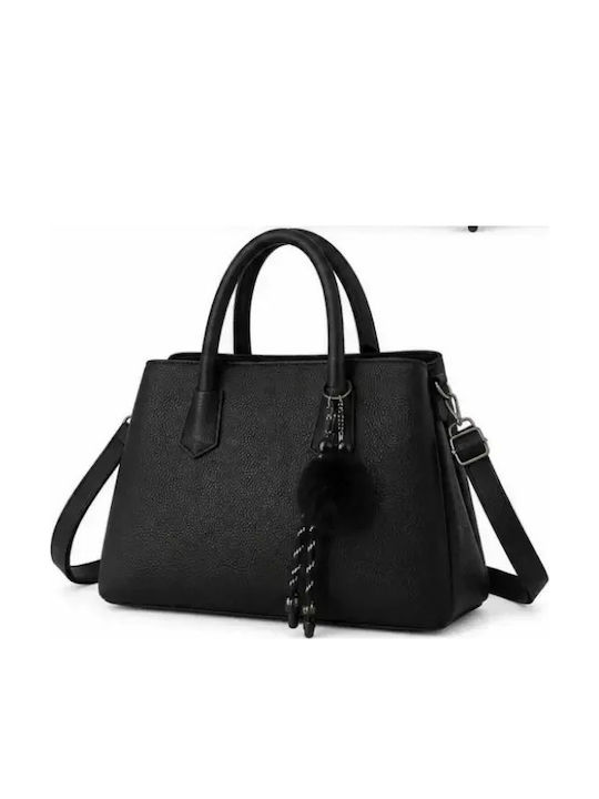 Women's Black Satchel Bag