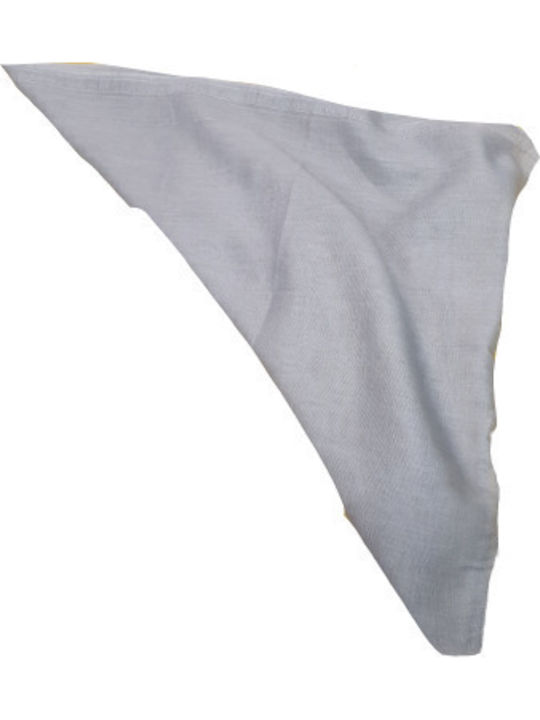 Saki Damen Schal Grau 100 cm
