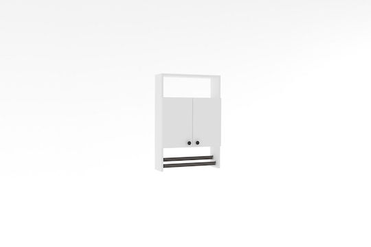 Fratelli Home Ντουλάπι Μπάνιου 15x60x87cm Λευκό