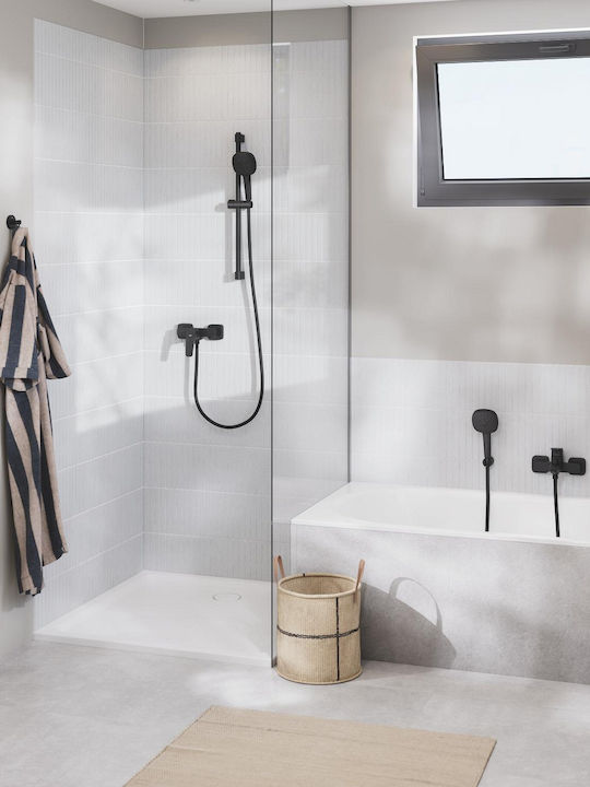 Grohe Amestecare Baterie Cadă Set complet Neagră