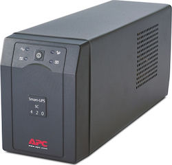 APC Smart-UPS SC420I Line-Interactive 420VA 260W with 3 IEC Power Plugs