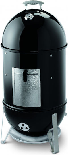 Weber Smokey Mountain Stainless steel Charcoal Grill with Lid and Thermometer 47cmx47cm