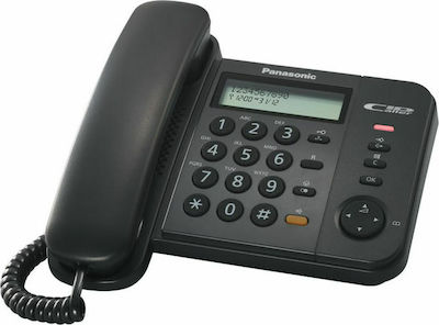 Panasonic KX-TS580 Kabelgebundenes Telefon Büro Schwarz KX-TS580EX2B