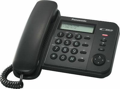 Panasonic KX-TS560 Kabelgebundenes Telefon Büro Schwarz KX-TS560EX2B
