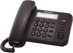 Panasonic KX-TS520EX2 Office Corded Phone Black